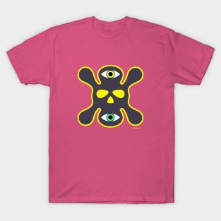 X Eyes - grey T-Shirt